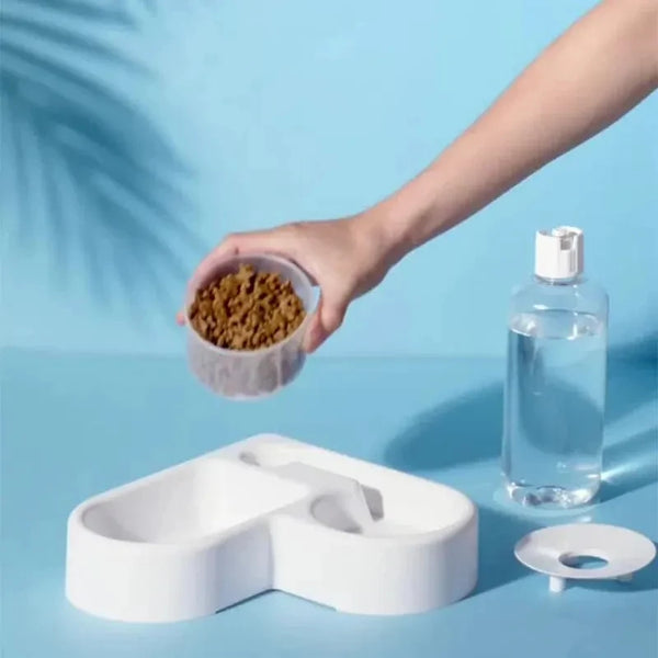 Dual-Use Pet Love Bowl