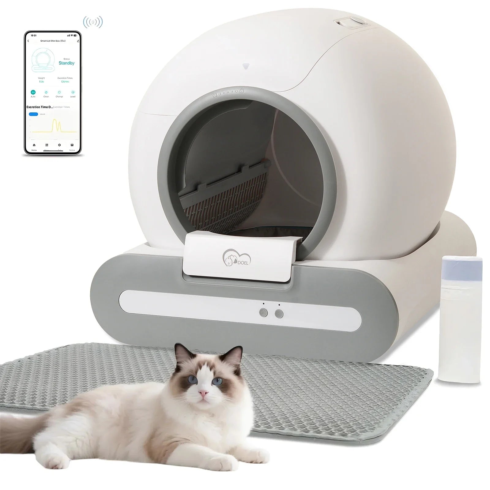 Smart Cat Litter Box Solution