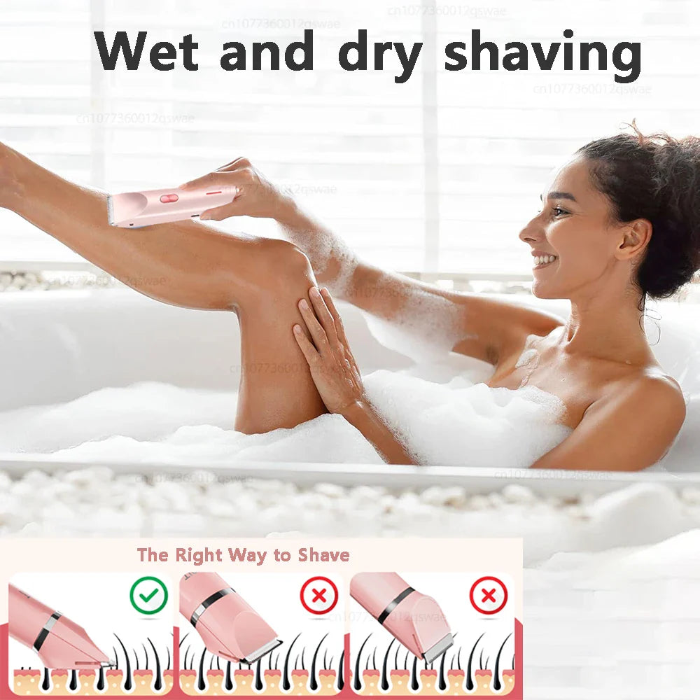 Women's Dual-Head Electric Shaver