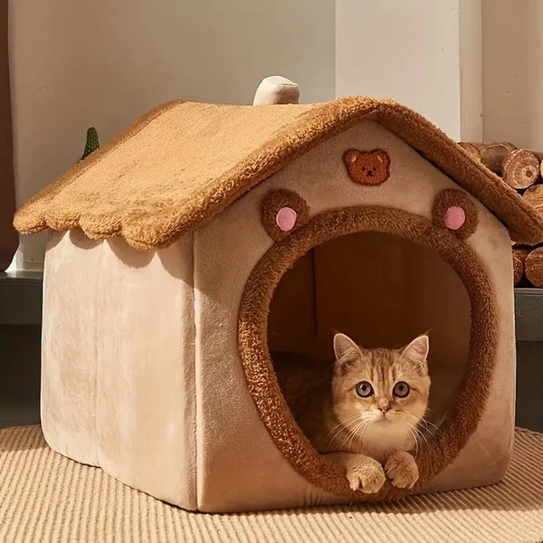 Cozy Foldable Pet Retreat