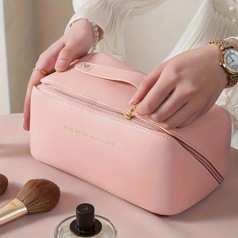Chic Travel Makeup Organizer