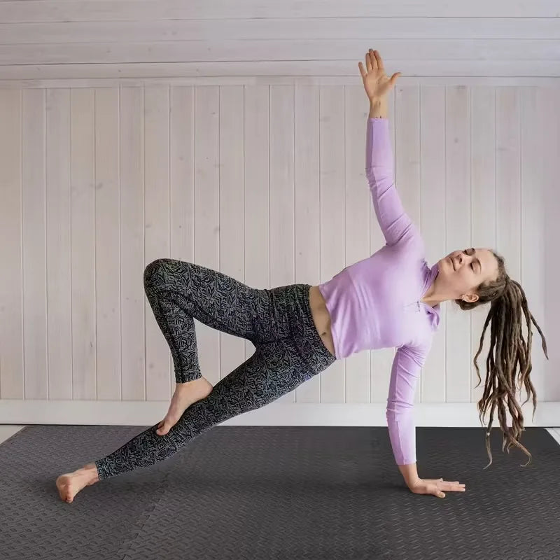 Comfort Cushioned Yoga Mat Set
