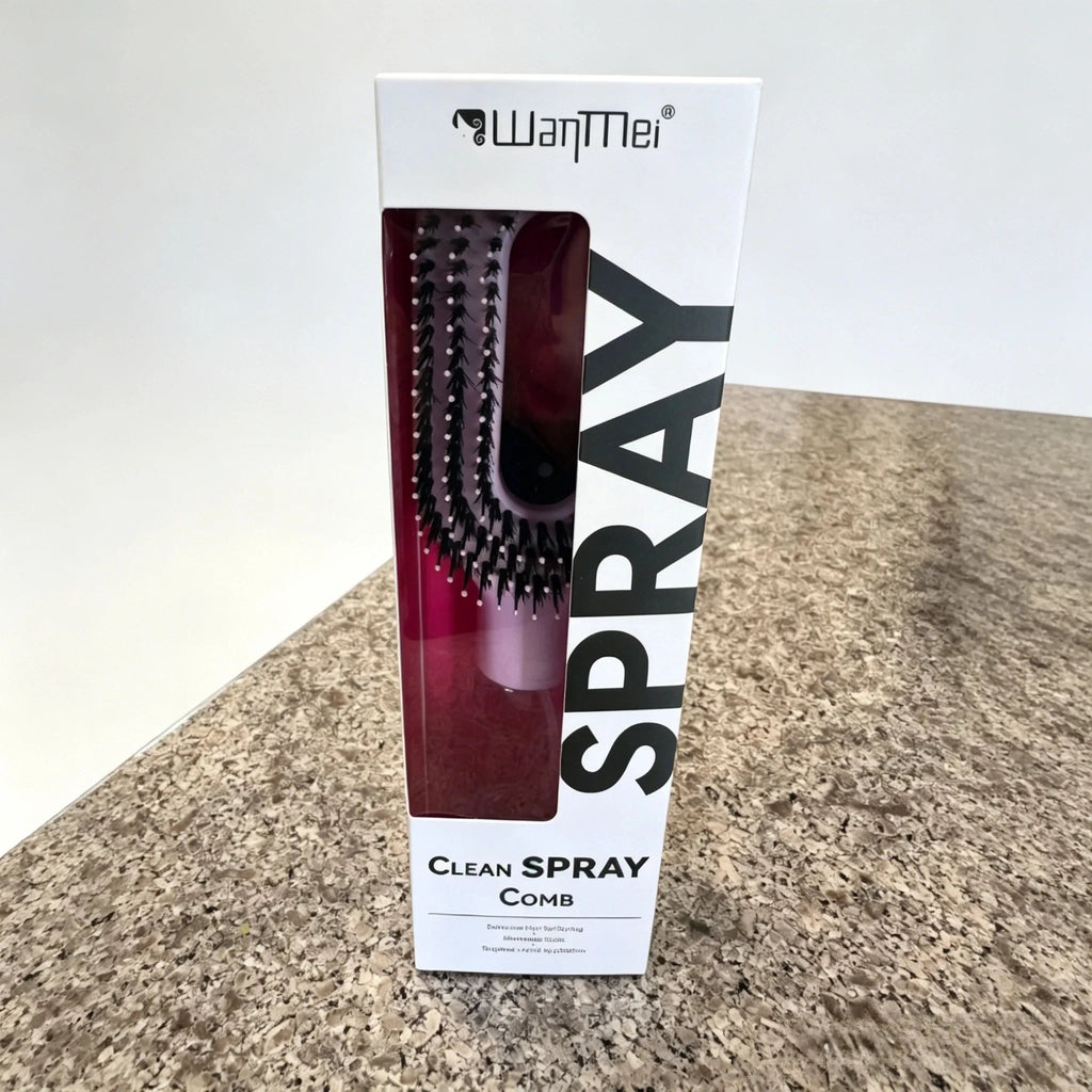 Dual-Action Comfort Hair Brush