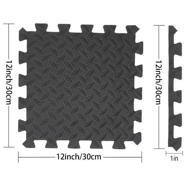 Comfort Cushioned Yoga Mat Set